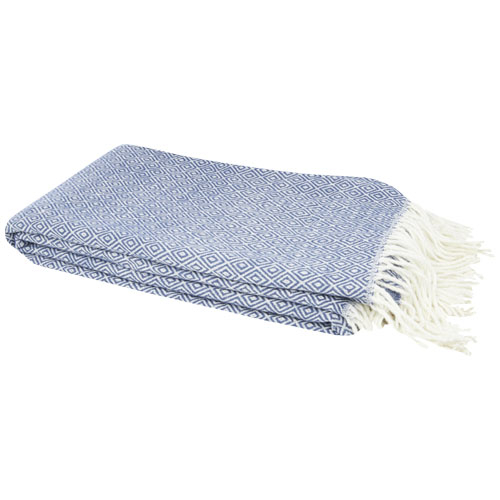 Couverture d’été personnalisable Zinnia Bleu royal